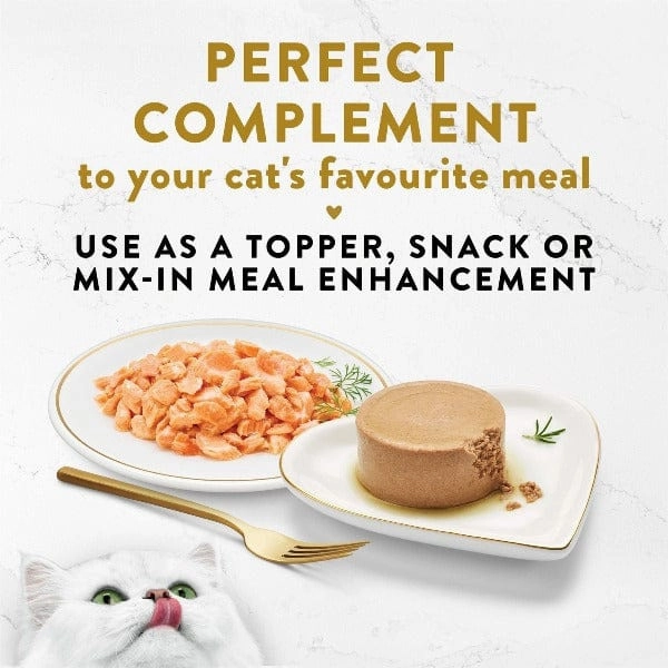 Fancy Feast Hors d'Oeuvre Steamed Wild Alaskan Salmon Appetizer for Cats