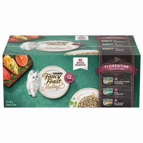 Fancy Feast Medleys Florentine Collection Canned Cat Food Variety Pack