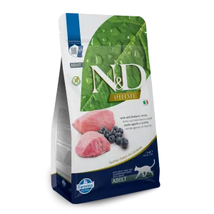 Farmina N&D Prime Grain Free Lamb & Blueberry Adult Dry Cat Food