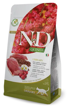Farmina N&D Quinoa Functional Feline Urinary Duck Dry Cat Food