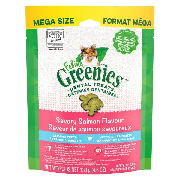 Feline Greenies Savory Salmon Flavour Dental Treats