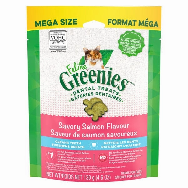 Feline Greenies Savory Salmon Flavour Dental Treats