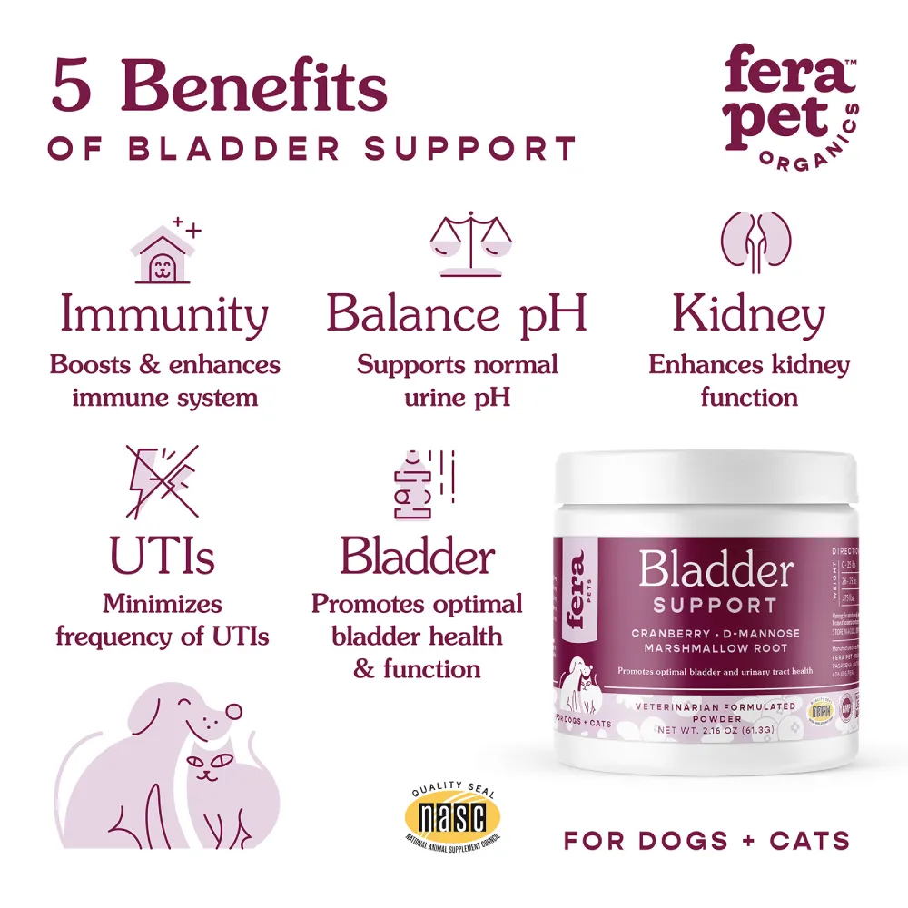 Fera Pet Organics Dogs & Cats Bladder Support 2.16oz