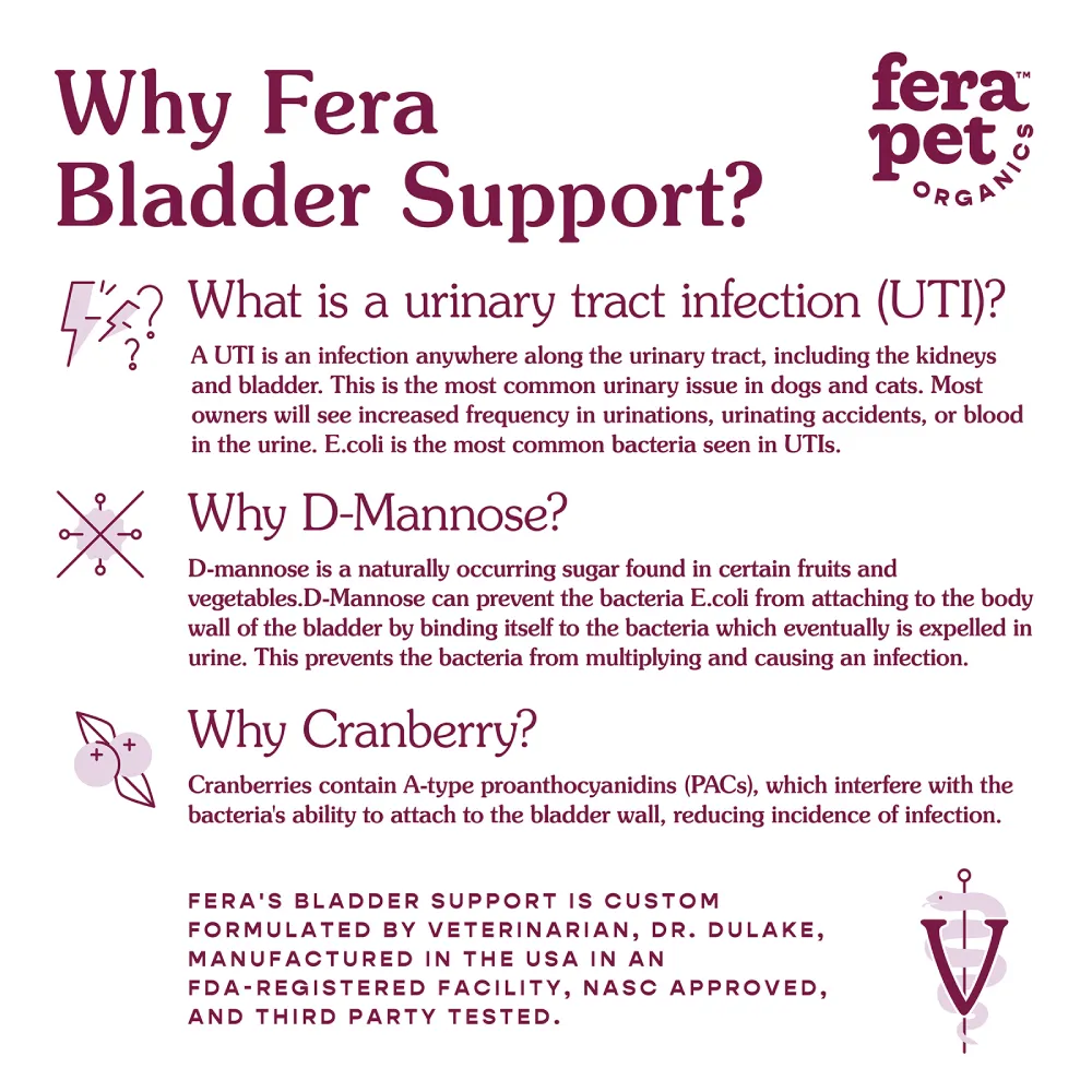 Fera Pet Organics Dogs & Cats Bladder Support 2.16oz