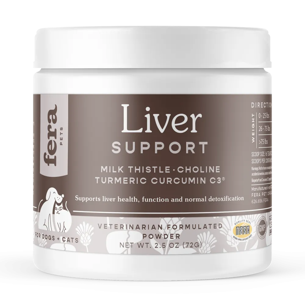 Fera Pet Organics Dogs & Cats Liver Support 2.5oz