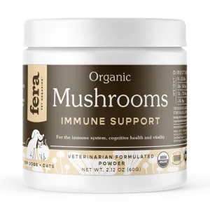 Fera Pet Organics Dogs & Cats Mushrooms Immune Support 2.12oz