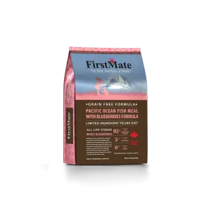 FirstMate Cat Grain Free Pacific Ocean Fish With Blueberries Formula 10lb