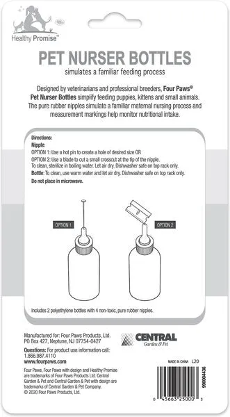 Four Paws Four Paws Pet Nurser Bottles for Dogs & Cats