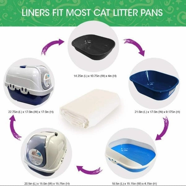 Fresh Kitty Jumbo Sifting Litter Box Liners