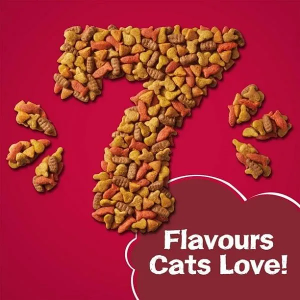 Friskies 7 Dry Cat Food, 1.42kg