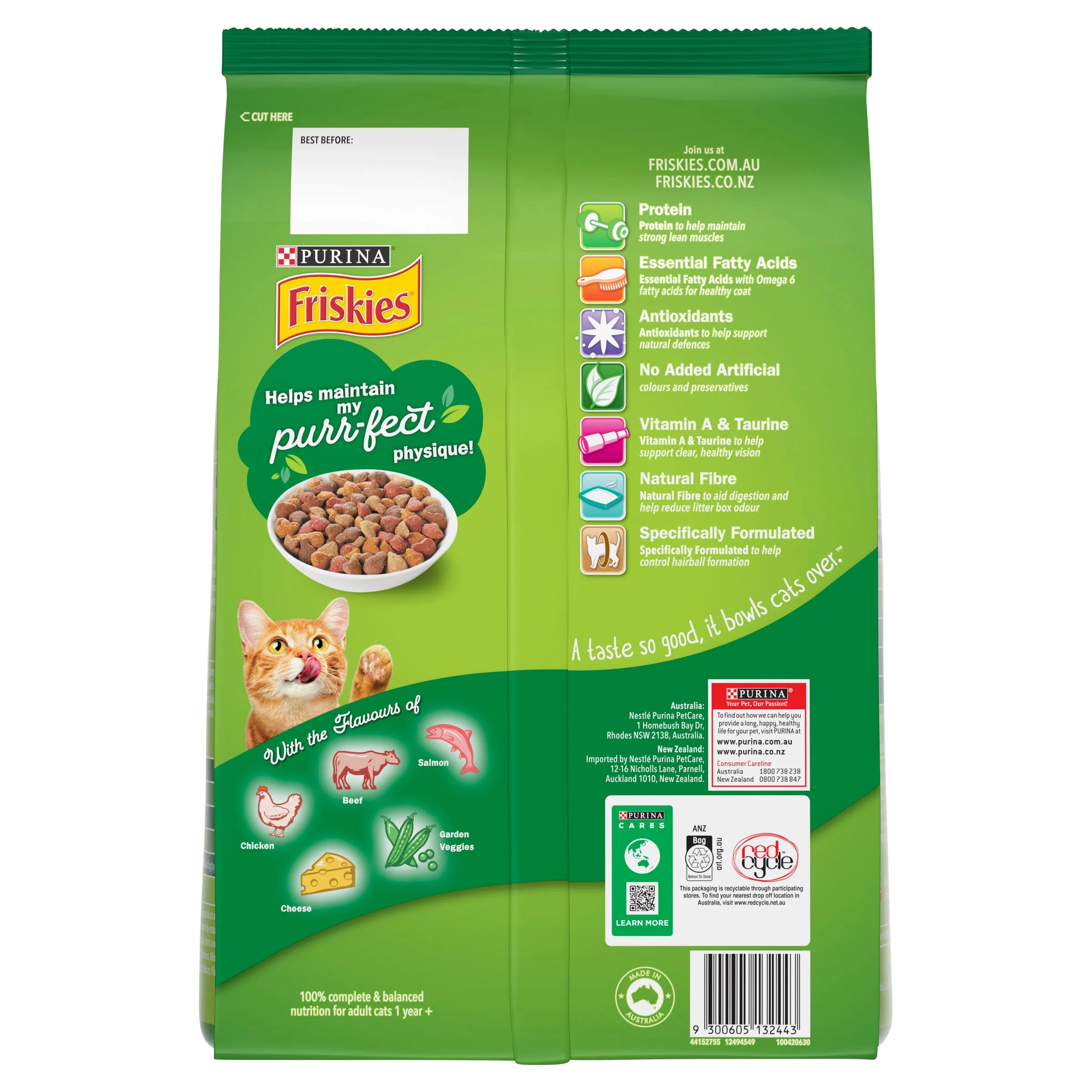 Friskies - Adult Indoor Delight Dry Cat Food (2.5kg)