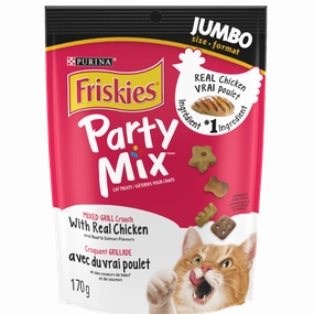 Friskies Party Mix Mixed Grill Crunch Cat Treats