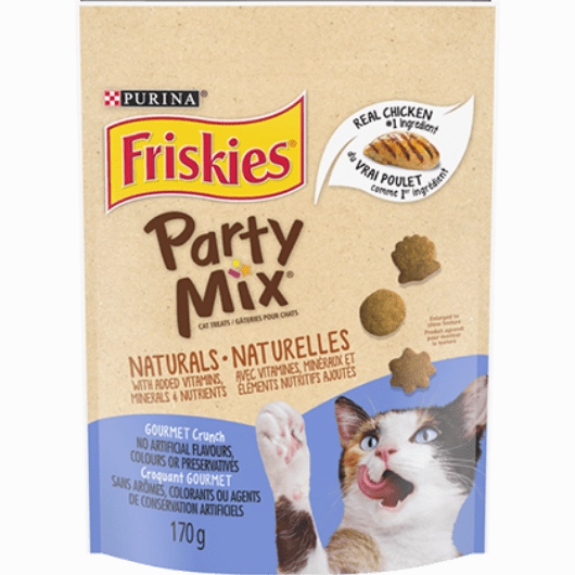 Friskies Party Mix Naturals Gourmet Cat Treats
