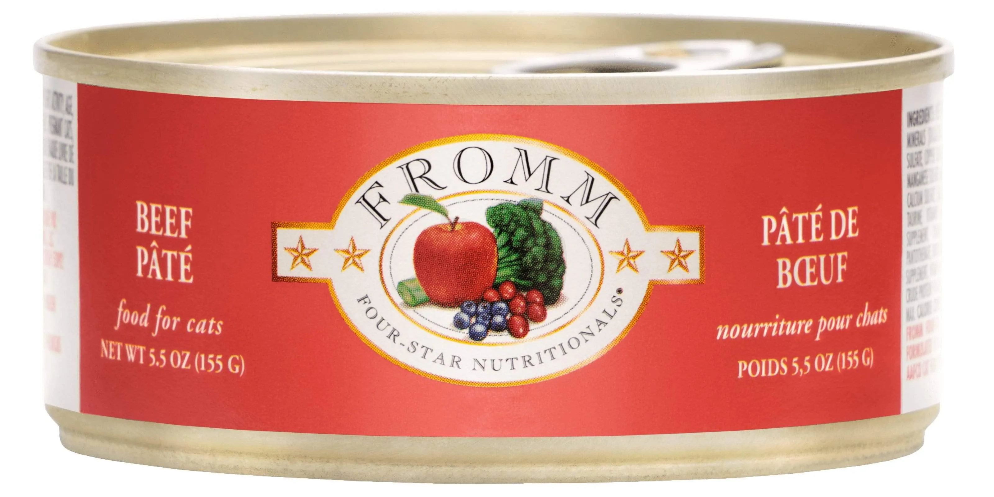 Fromm Four-Star Beef Pt Canned Cat Food