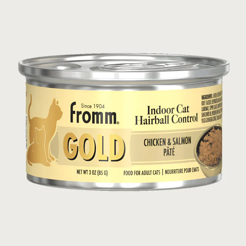 FROMM Gold Indoor Cat Chicken & Salmon Pt Food for Cats