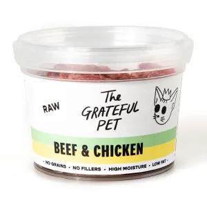 *FROZEN* The Grateful Pet Cat Raw Beef & Chicken 85g