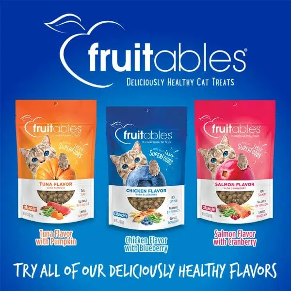 Fruitables Chicken Flavor with Blueberry Cat Treats