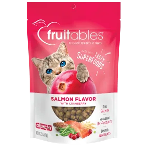 Fruitables Salmon Flavor with Cranberry Cat Treats