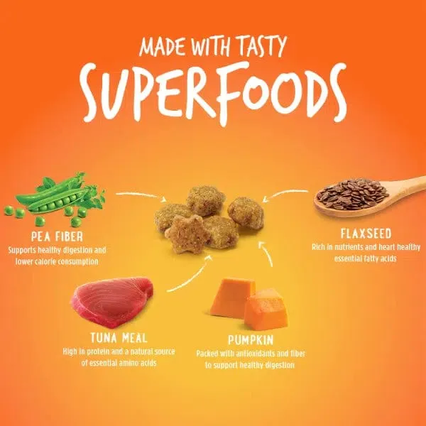 Fruitables Tuna Flavor with Pumpkin Cat Treats
