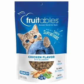 Fruitables Chicken Flavor with Blueberry Cat Treats
