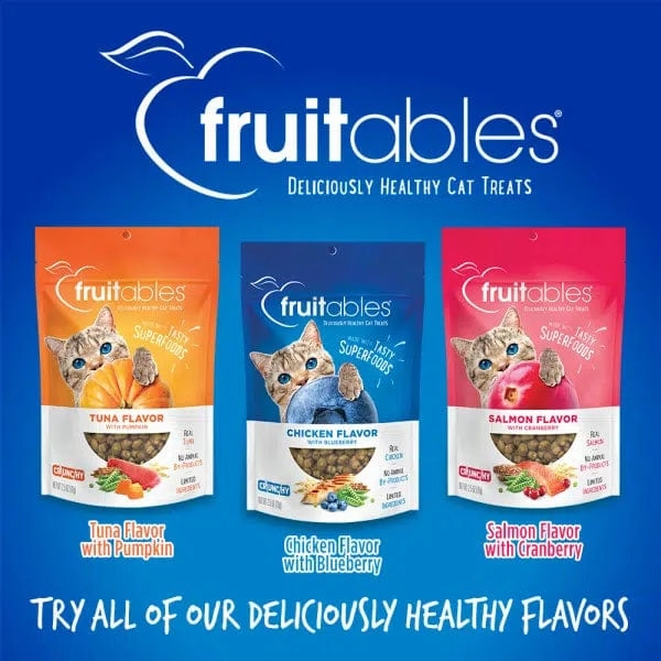 Fruitables Chicken Flavor with Blueberry Cat Treats