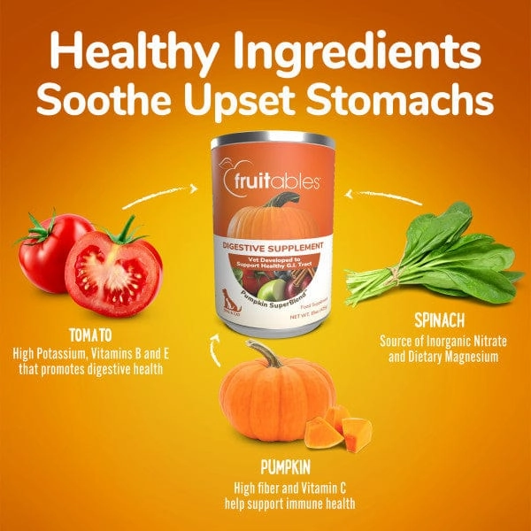 Fruitables SuperBlend Digestive Supplement for Dogs & Cats