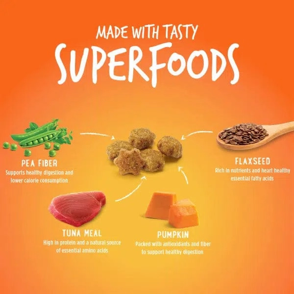 Fruitables Tuna Flavor with Pumpkin Cat Treats