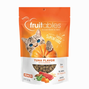 Fruitables Tuna Flavor with Pumpkin Cat Treats