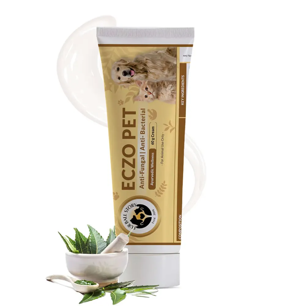 FurBall Story Eczo Pet Cream for Dogs and Cats