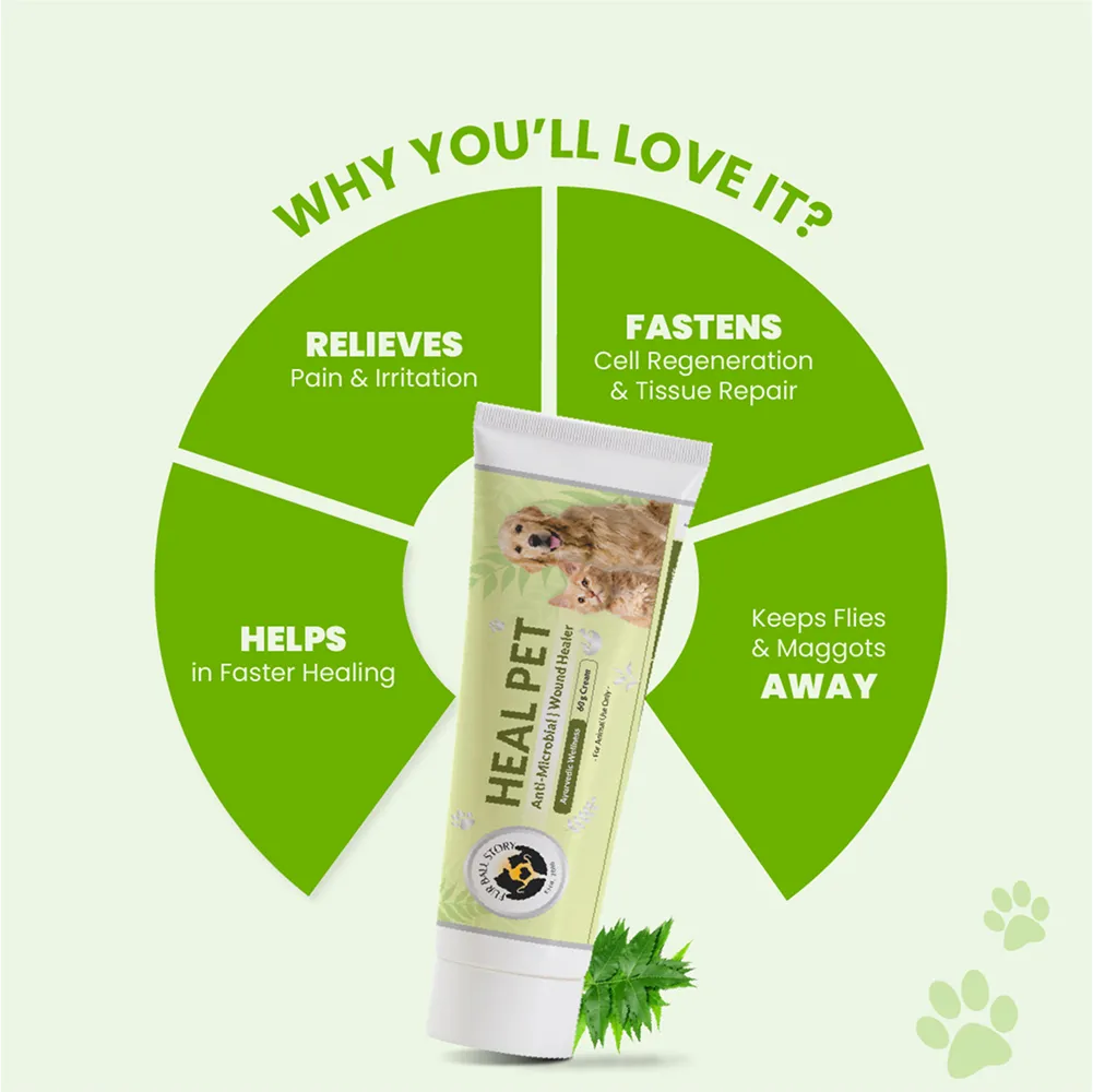 FurBall Story Heal Pet Cream for Dogs and Cats
