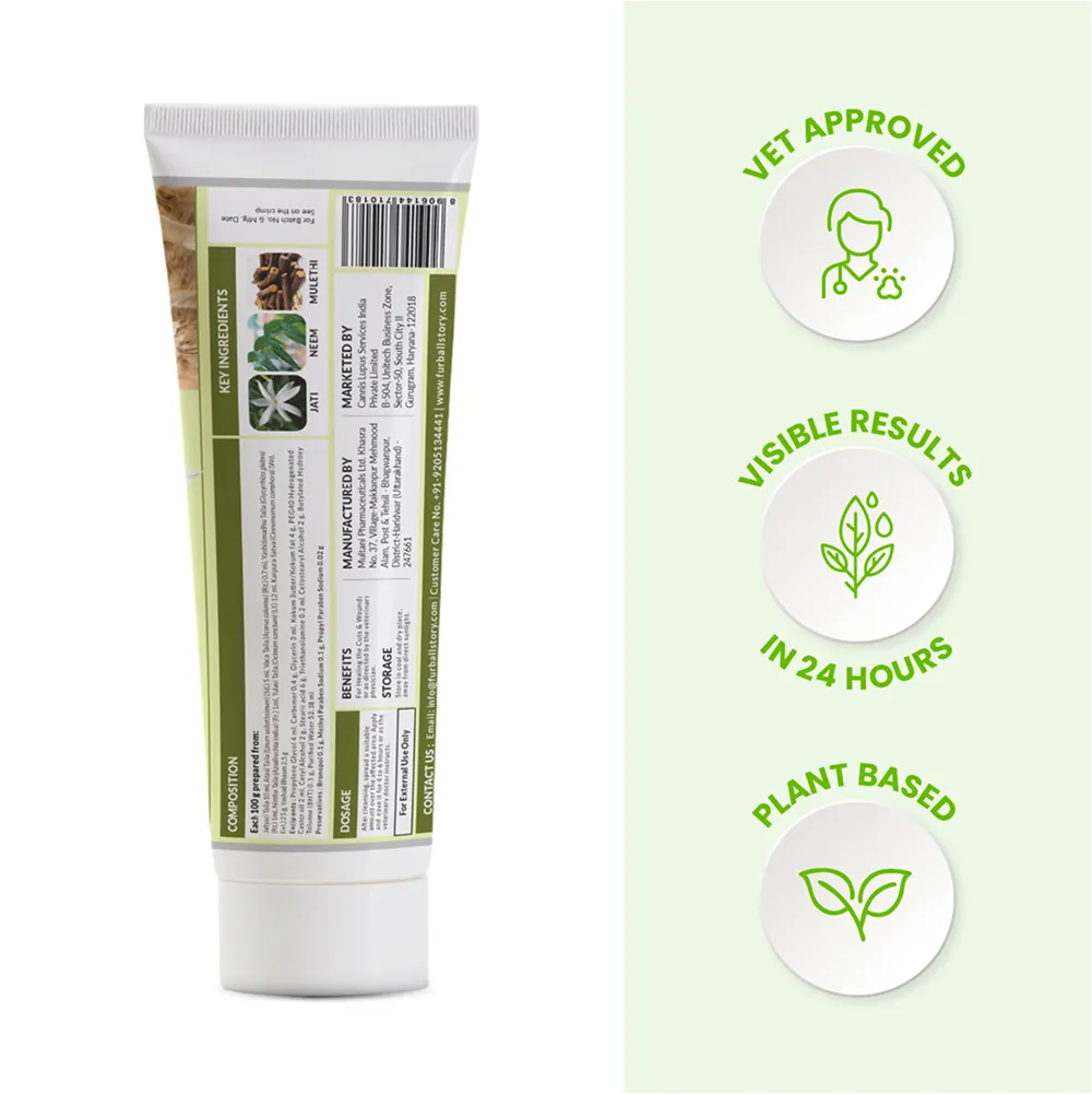 FurBall Story Heal Pet Cream for Dogs and Cats