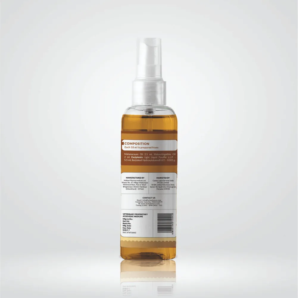 FurBall Story Jump O Joint Care Oil for Dogs and Cats
