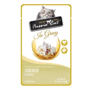 FUSSIE CAT Chicken in Gravy Cat Food