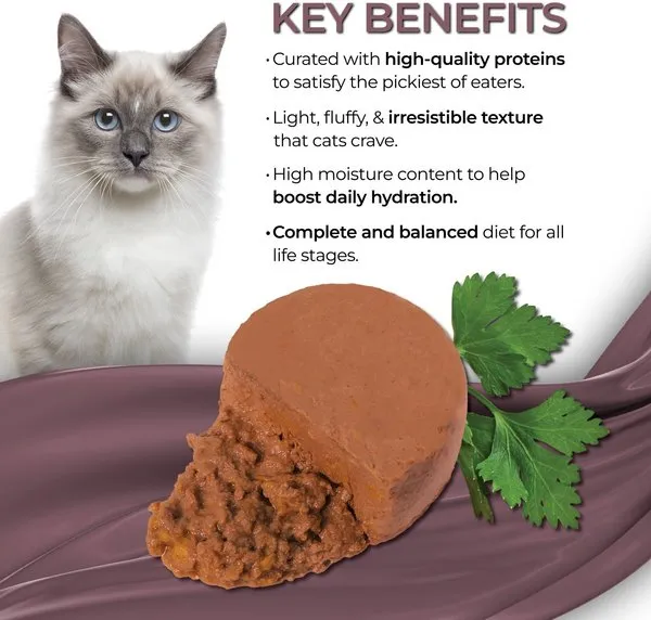 Fussie Cat Fine Dining Mousse Mackerel with Pumpkin Entree Canned Cat Food