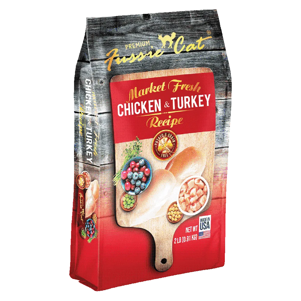 Fussie Cat Market Fresh Chicken & Turkey Recipe 2lb