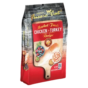 Fussie Cat Market Fresh Chicken & Turkey Recipe 4lb ( EXPIRY 29 OCT 2025 )