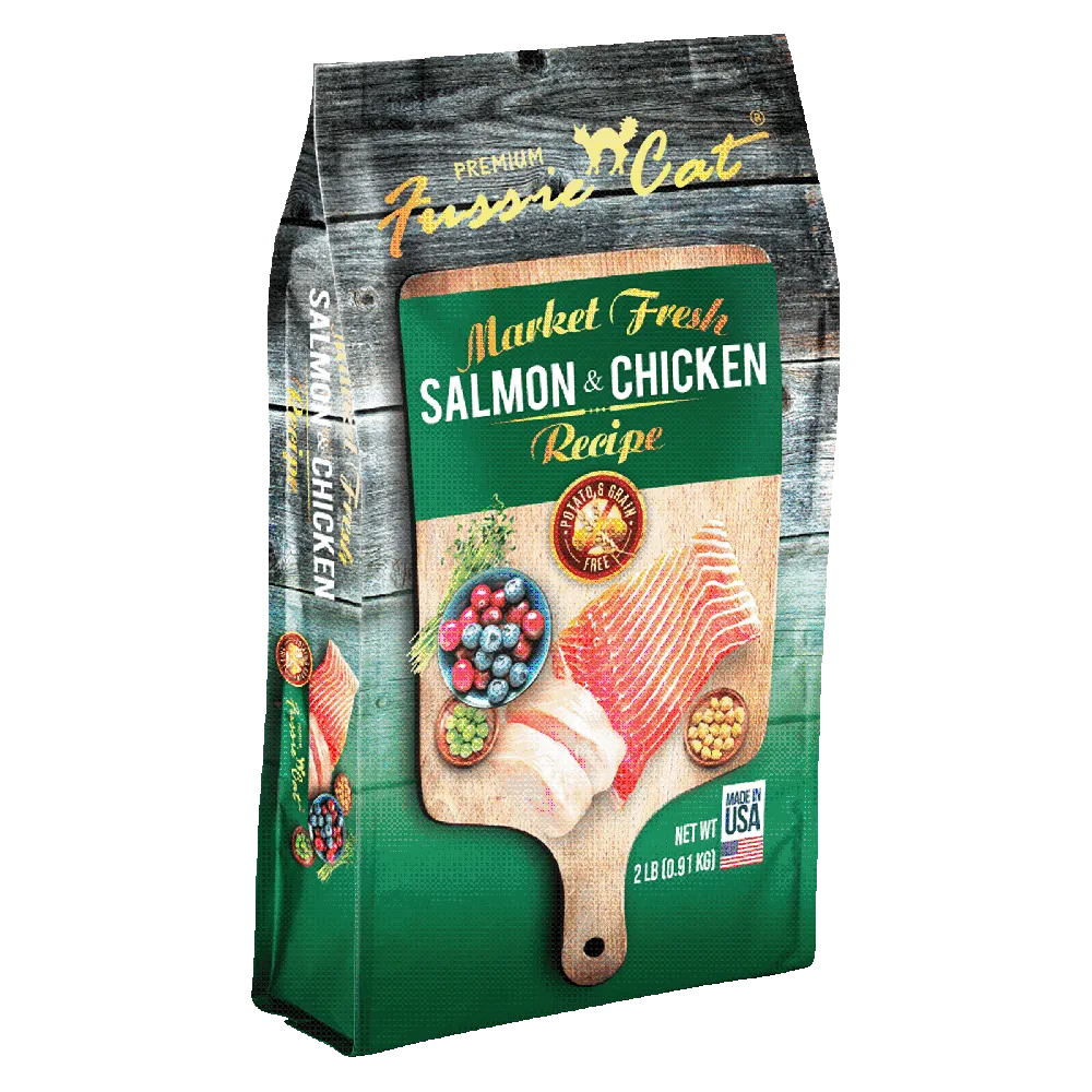Fussie Cat Market Fresh Salmon & Chicken Recipe 2lb