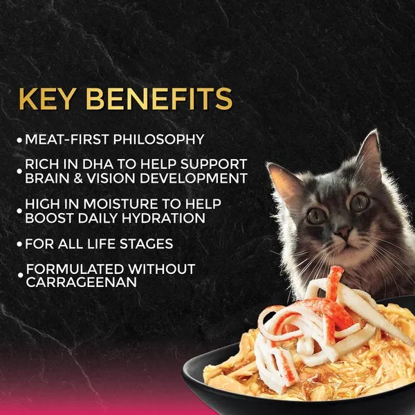 Fussie Cat Tuna with Ocean Fish in Gravy Canned Cat Food
