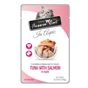 FUSSIE CAT Tuna with Salmon in Aspic Cat Food
