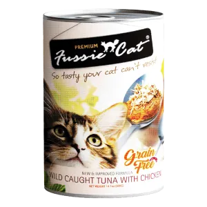 Fussie Cat Wild Caught Tuna with Chicken 400g