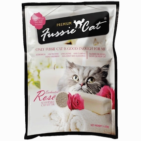 Fussie Cat Bentonite Litter Enchanted Rose 10L