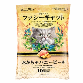 Fussie Cat Japanese Soybean Litter Honey Peach 7L