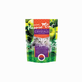 Fussie Cat Premium Crystals Litter Apple 5L