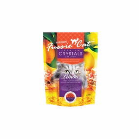 Fussie Cat Premium Crystals Litter Lemon 5L