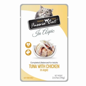 FUSSIE CAT Tuna with Chicken in Aspic Cat Food