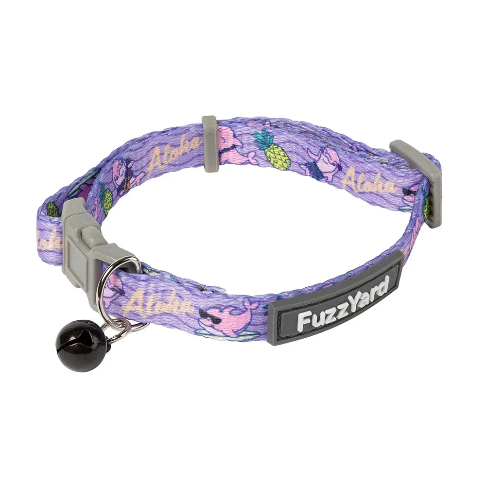 FuzzYard Cat Collar Aloha Dolphins