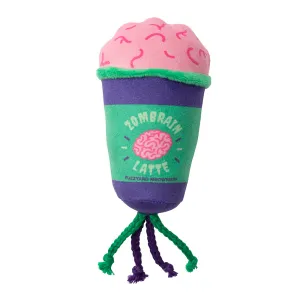 FuzzYard Cat Toy Meowloween - Zombrain Latte