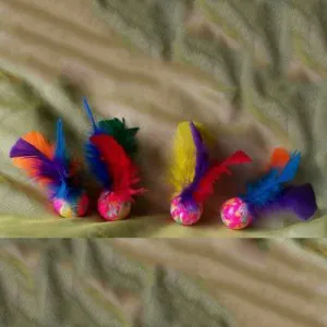 Go-Cat Feather Pong