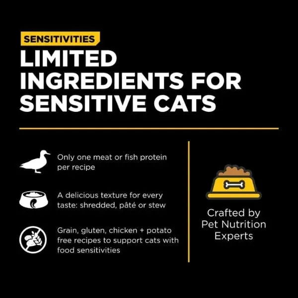 Go! Solutions Sensitivities Limited Ingredient Grain Free Duck Pate Wet Cat Food