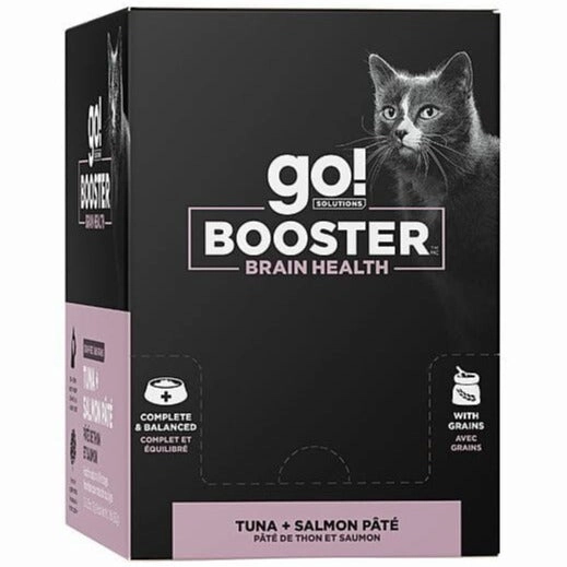 Go! Solutions Booster Brain Health Tuna   Salmon Pate Wet Cat Food